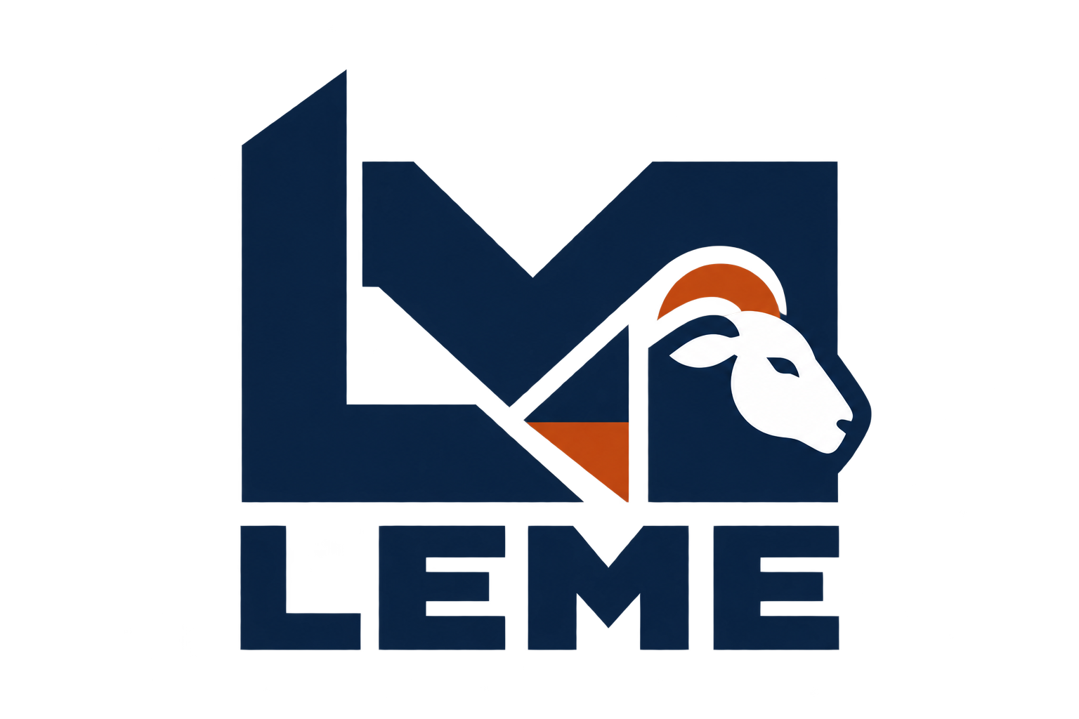LEME, monograma LM con borrego